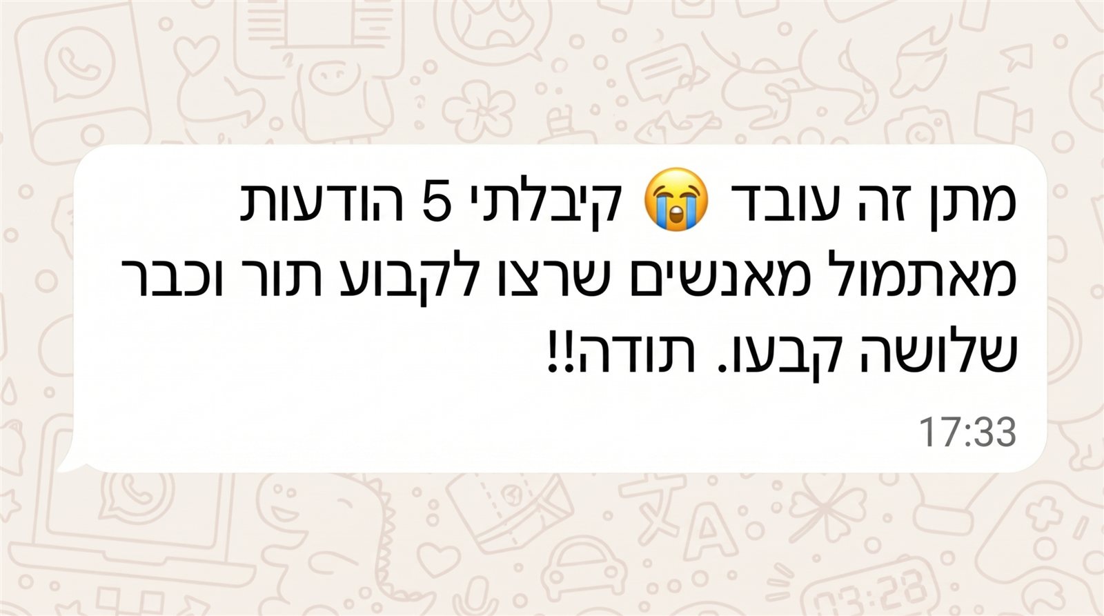 תגובת לקוח